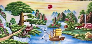 Tranh thuận buồm xuôi gió